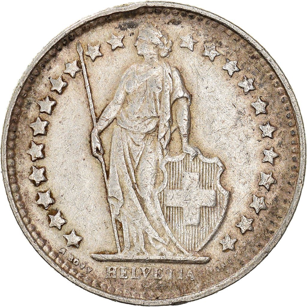 Switzerland Coin Swiss ½ Franc | Helvetia | KM23 | 1875 - 1967