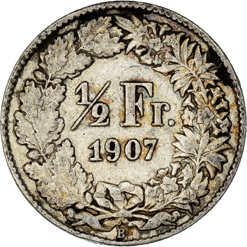 Switzerland Coin Swiss ½ Franc | Helvetia | KM23 | 1875 - 1967