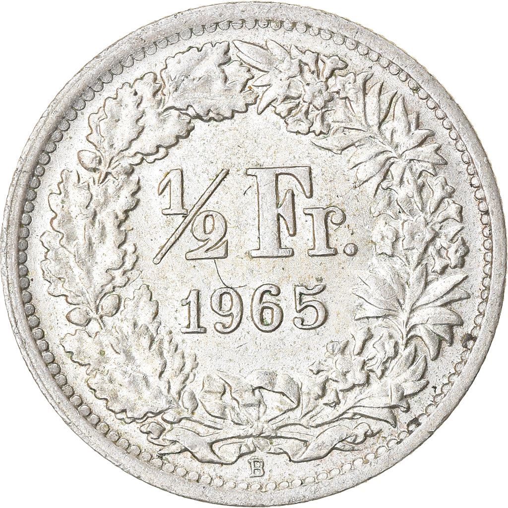 Switzerland Coin Swiss ½ Franc | Helvetia | KM23 | 1875 - 1967