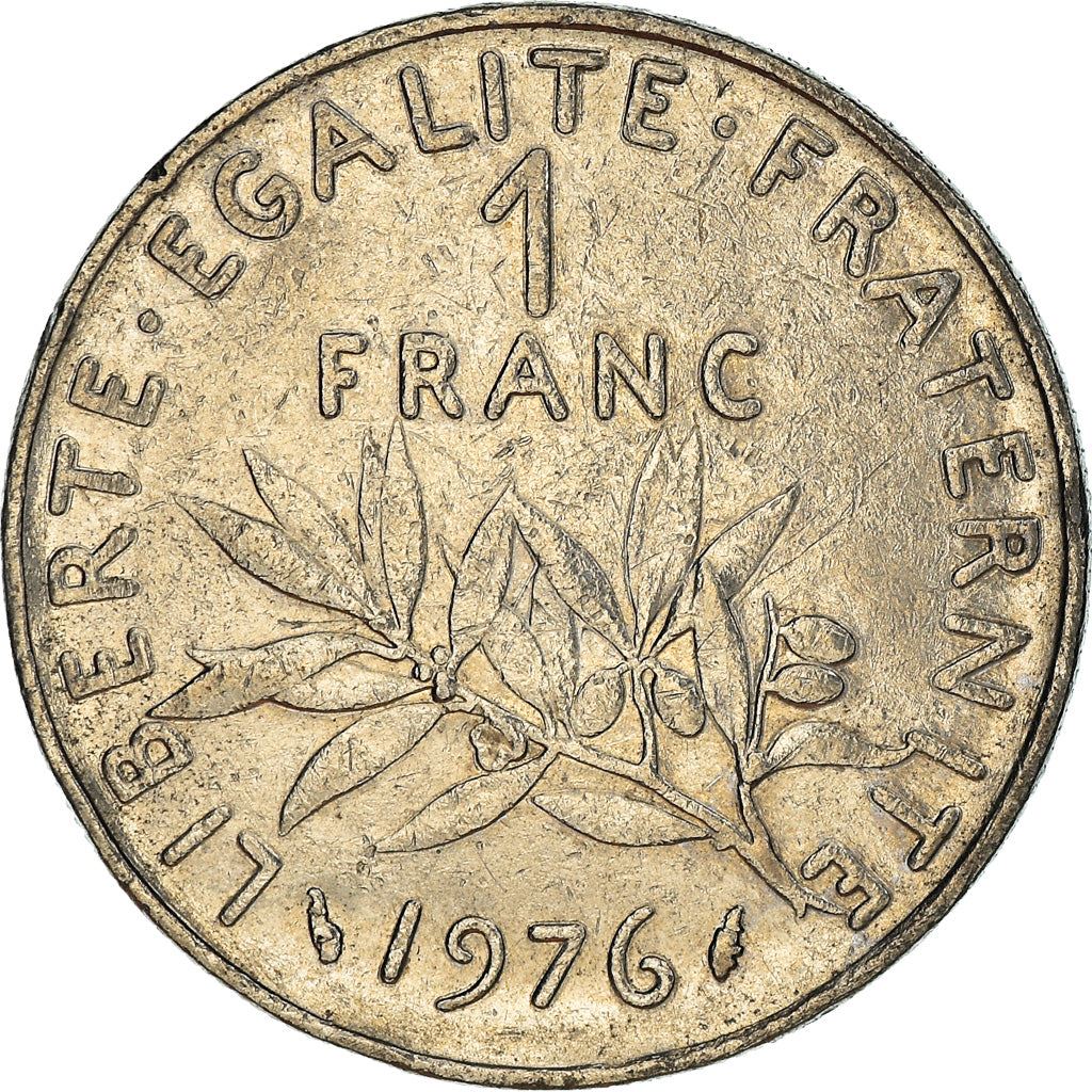 French Coin 1 Franc | Signature O. Roty | KM925.1 | France | 1959 - 2001