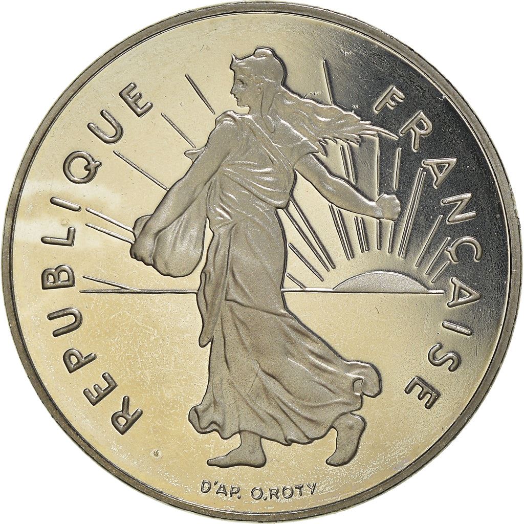 French Coin 1 Franc | Signature O. Roty | KM925.1 | France | 1959 - 2001