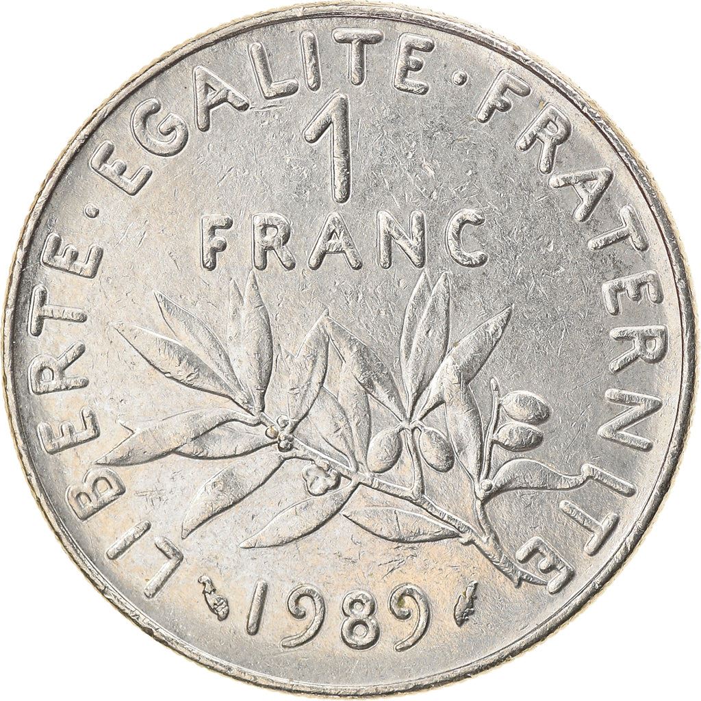 French Coin 1 Franc | Signature O. Roty | KM925.1 | France | 1959 - 2001