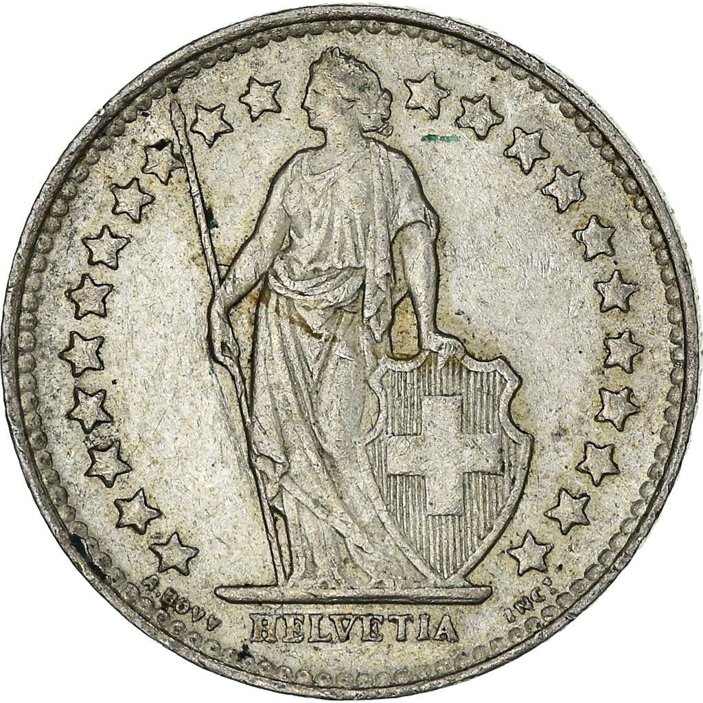 Switzerland Coin Swiss ½ Franc | Helvetia | KM23 | 1875 - 1967