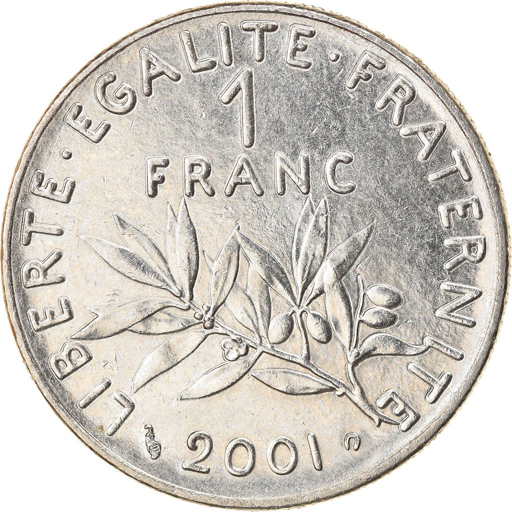 French Coin 1 Franc | Signature O. Roty | KM925.1 | France | 1959 - 2001