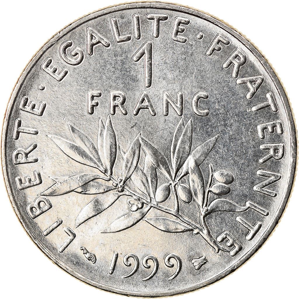 French Coin 1 Franc | Signature O. Roty | KM925.1 | France | 1959 - 2001