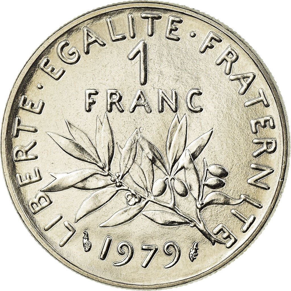 French Coin 1 Franc | Signature O. Roty | KM925.1 | France | 1959 - 2001