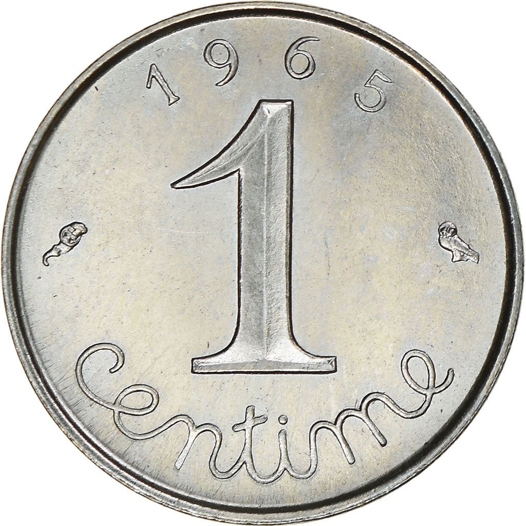 French Coin 1 Centime | KM928 | France | 1961 - 2001