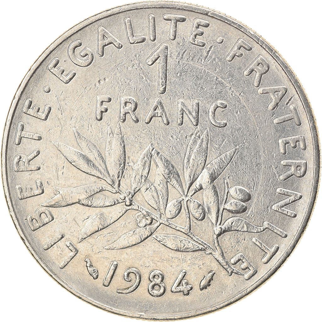 French Coin 1 Franc | Signature O. Roty | KM925.1 | France | 1959 - 2001