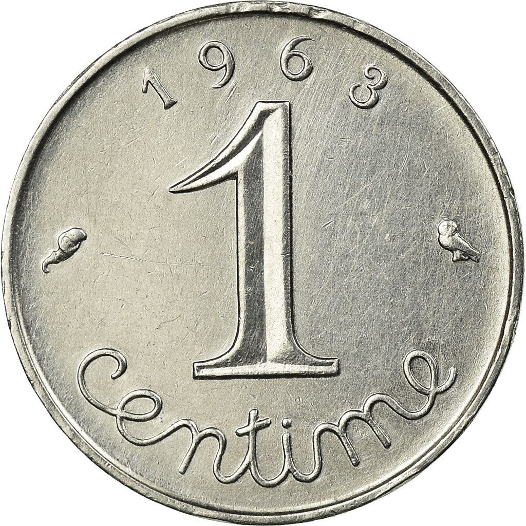 French Coin 1 Centime | KM928 | France | 1961 - 2001