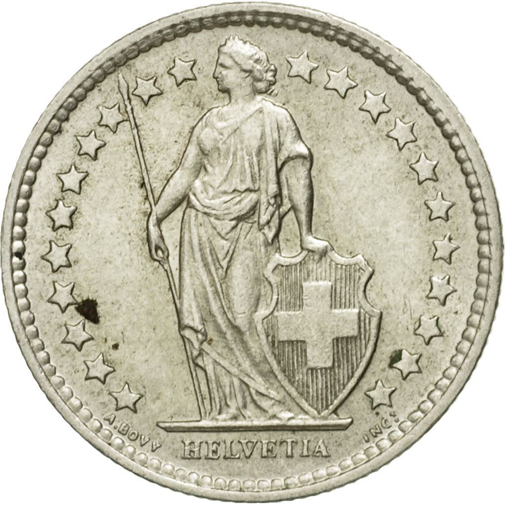 Switzerland Coin Swiss ½ Franc | Helvetia | KM23 | 1875 - 1967